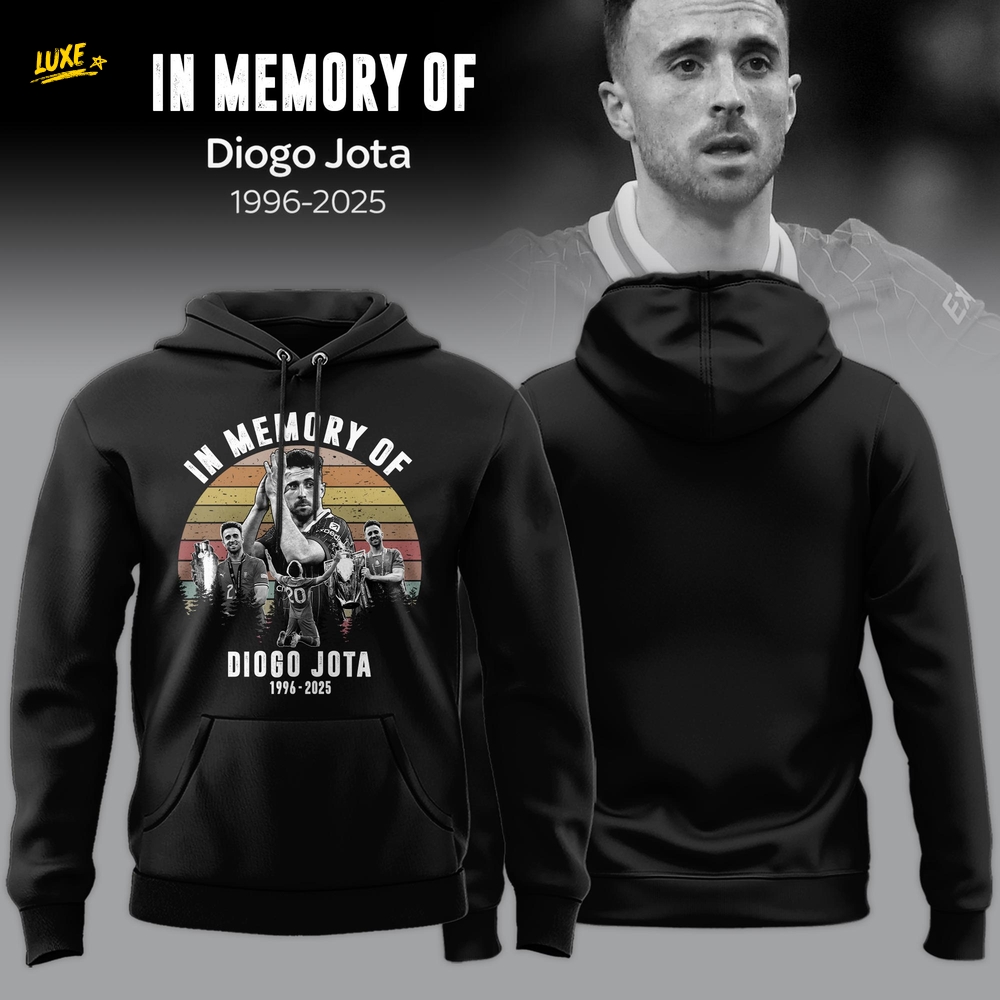 In Memory Of Diogo Jota 1996-2025 Hoodie In Memory Of Diogo Jota 1996-2025 Hoodie