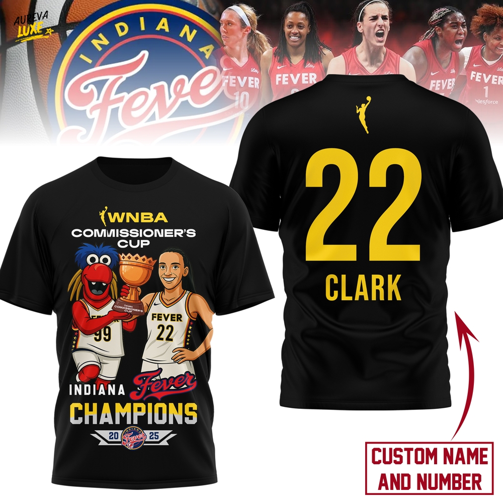 Indiana Fever WNBA Champions T-shirt Indiana Fever WNBA Champions T-shirt