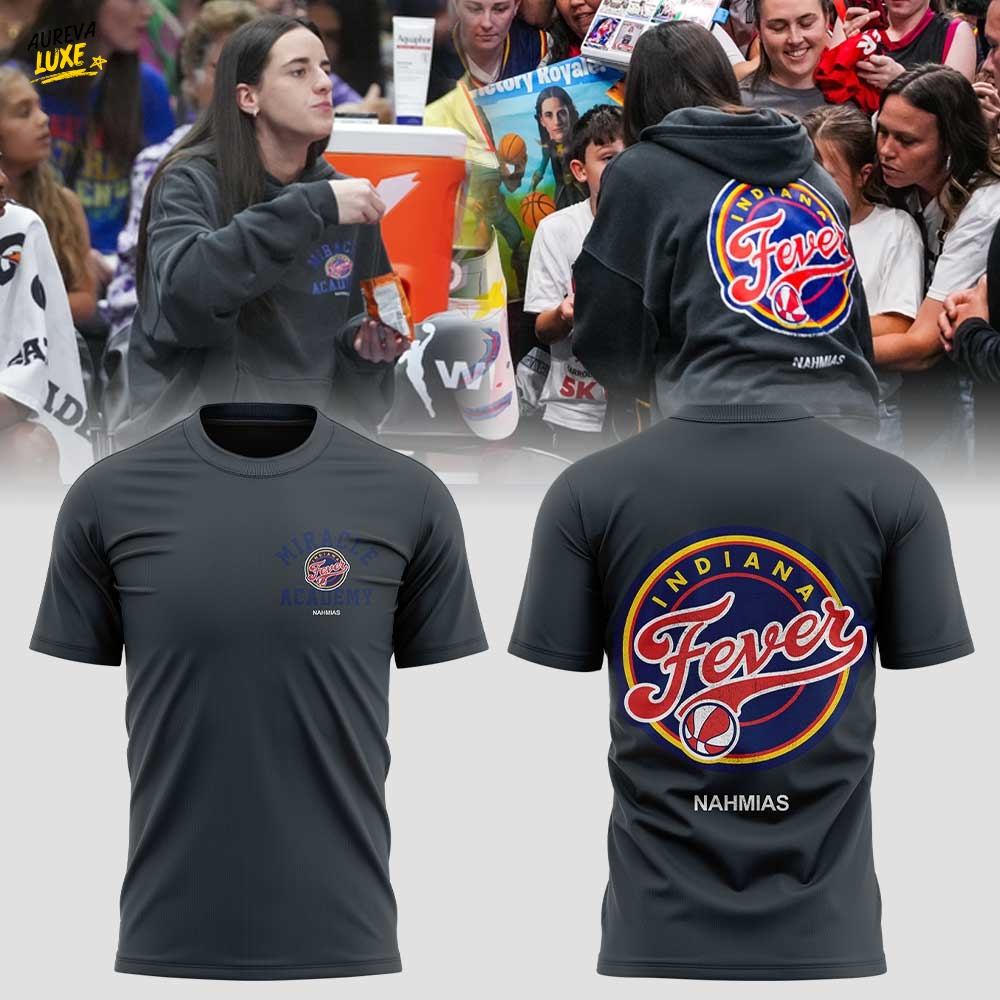 Indiana Fever x Miracle Academy Special Gray Tee Indiana Fever x Miracle Academy Special Gray Tee