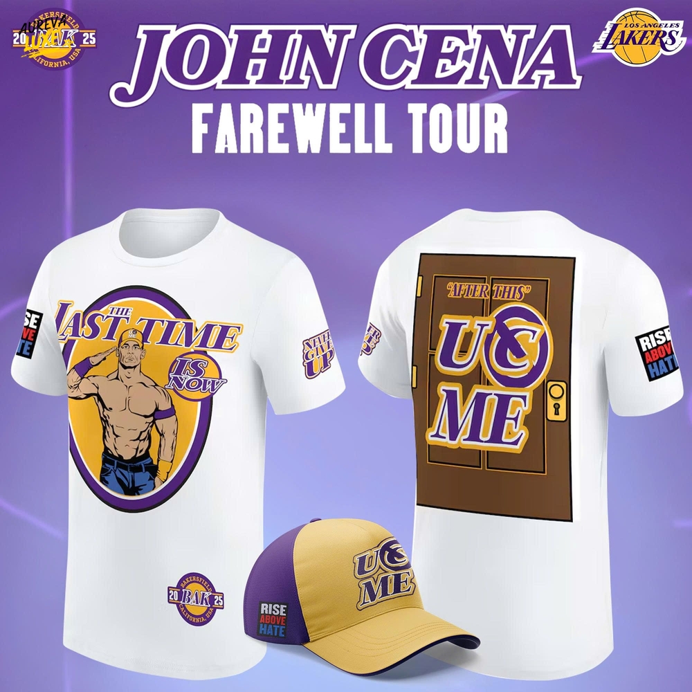 John Cena T-shirt Custom Farewell Tour 2025 Bakersfield John Cena T-shirt Custom Farewell Tour 2025 Bakersfield