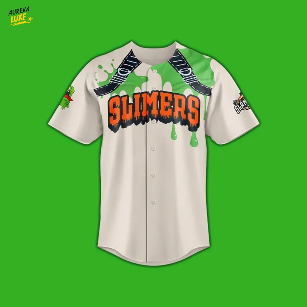 Joliet Slammers Slimers Special New 2025 Custom Baseball Jersey Joliet Slammers Slimers Special New 2025 Custom Baseball Jersey