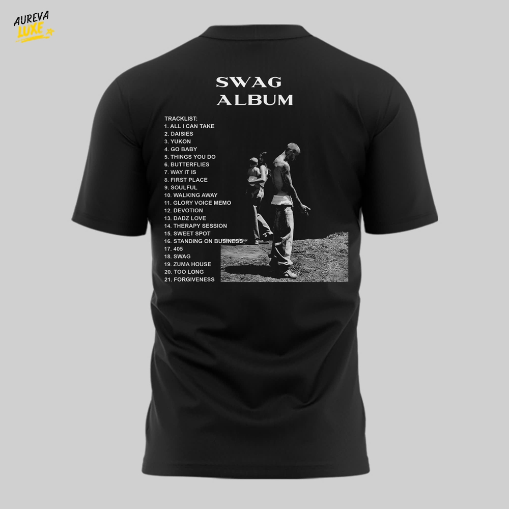 Justin Bieber New Album Swag Special Black Tee Justin Bieber New Album Swag Special Black Tee