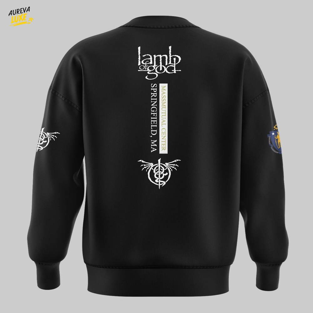 Lamb of God tour 2025 Sweatshirt Lamb of God tour 2025 Sweatshirt