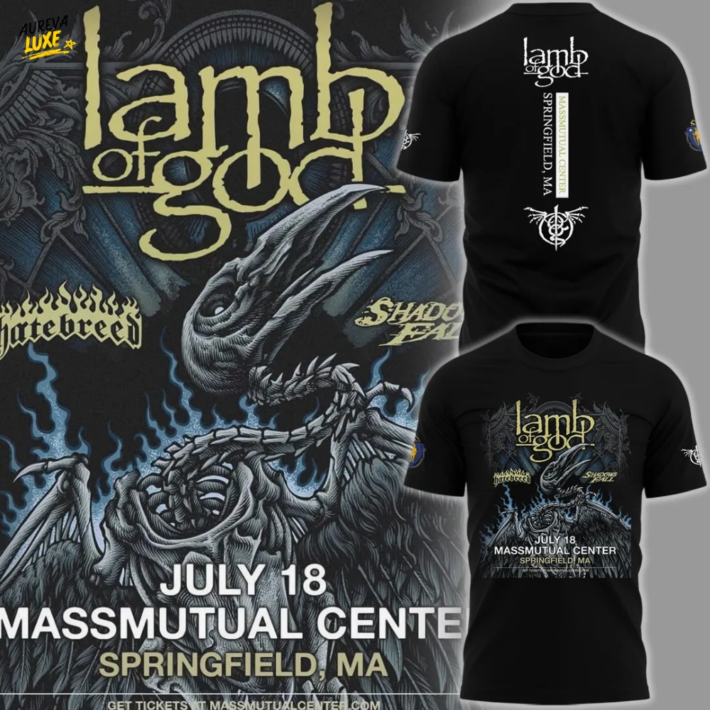 Lamb of God tour 2025 T-shirt Lamb of God tour 2025 T-shirt