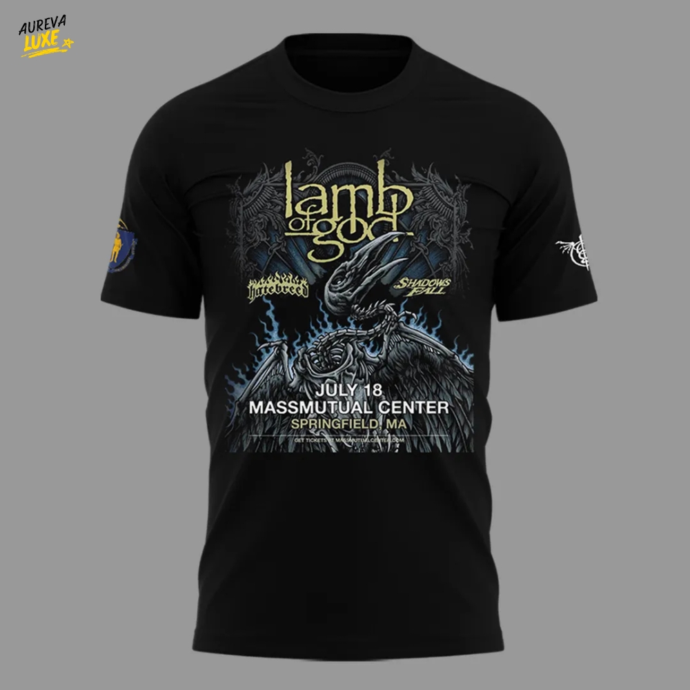 Lamb of God tour 2025 T-shirt Lamb of God tour 2025 T-shirt