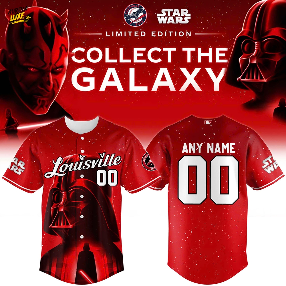 Louisville Bats x Star Wars Baseball Jersey 2025 Louisville Bats x Star Wars Baseball Jersey 2025