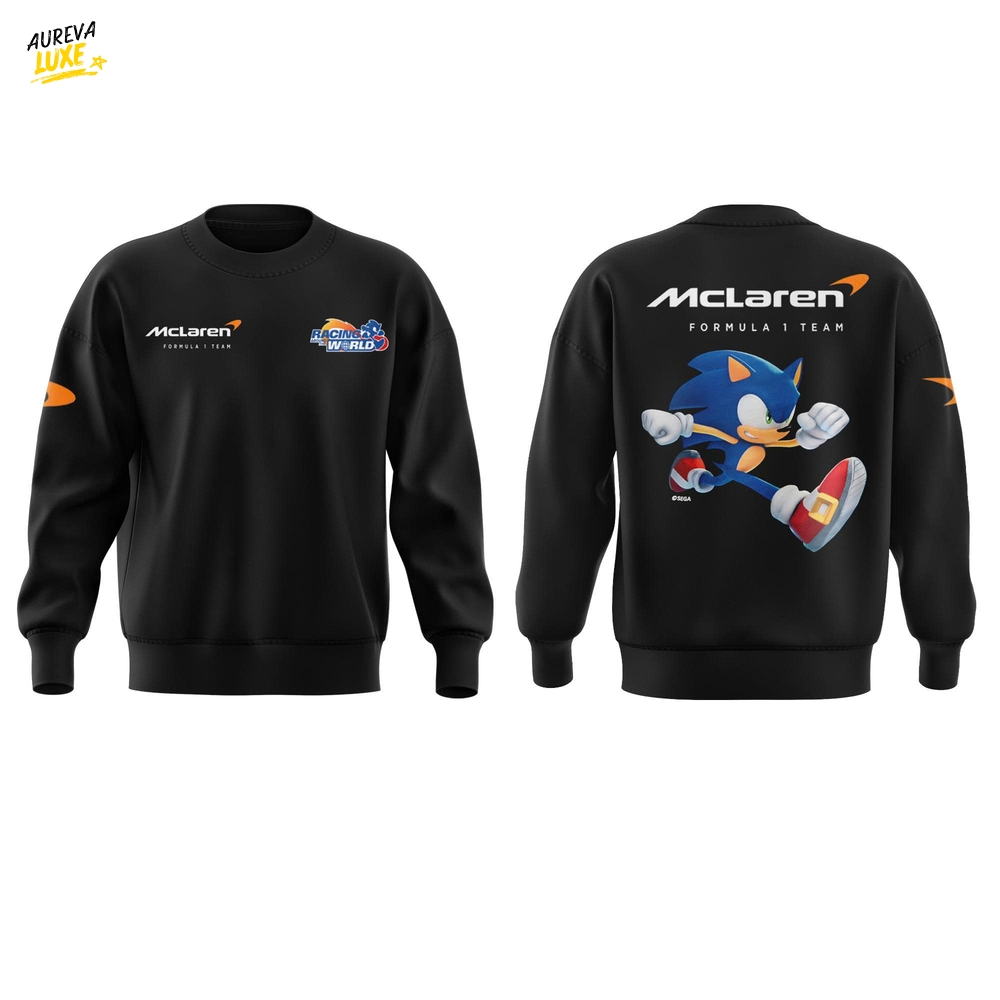 McLaren F1 x Sonic Racing World Special Sweatshirt McLaren F1 x Sonic Racing World Special Sweatshirt