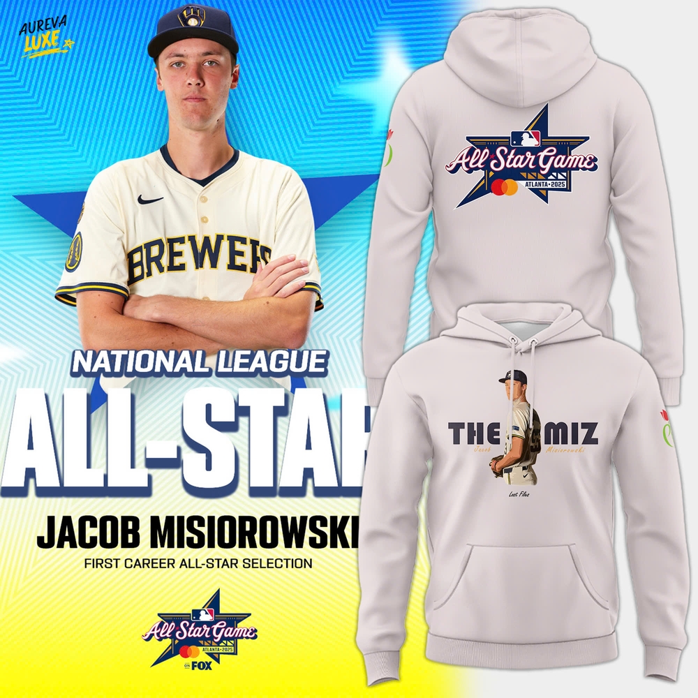 Milwaukee Brewers The Miz Jacob Misiorowski Special Hoodie Milwaukee Brewers The Miz Jacob Misiorowski Special Hoodie