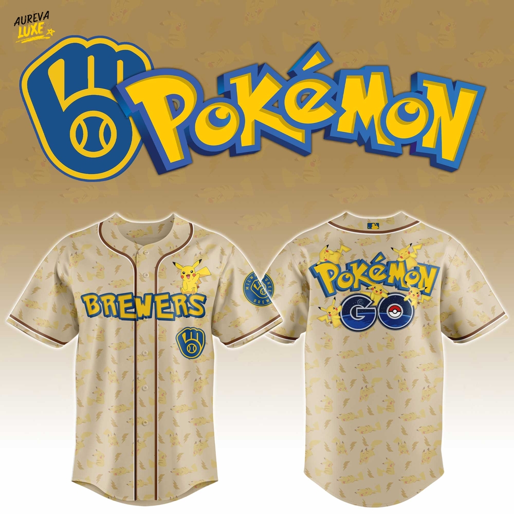 Milwaukee Brewers x GO Master Limited Edition Baseball Jersey Milwaukee Brewers x GO Master Limited Edition Baseball Jersey