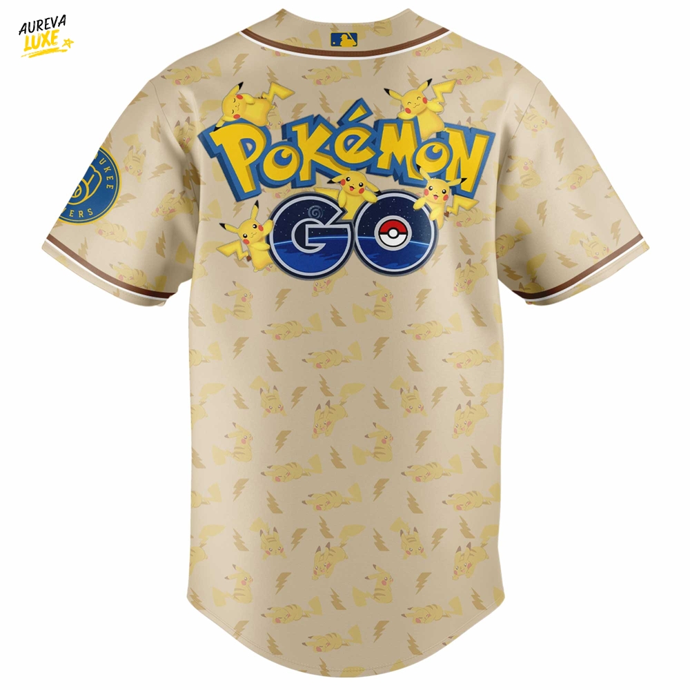Milwaukee Brewers x GO Master Limited Edition Baseball Jersey Milwaukee Brewers x GO Master Limited Edition Baseball Jersey