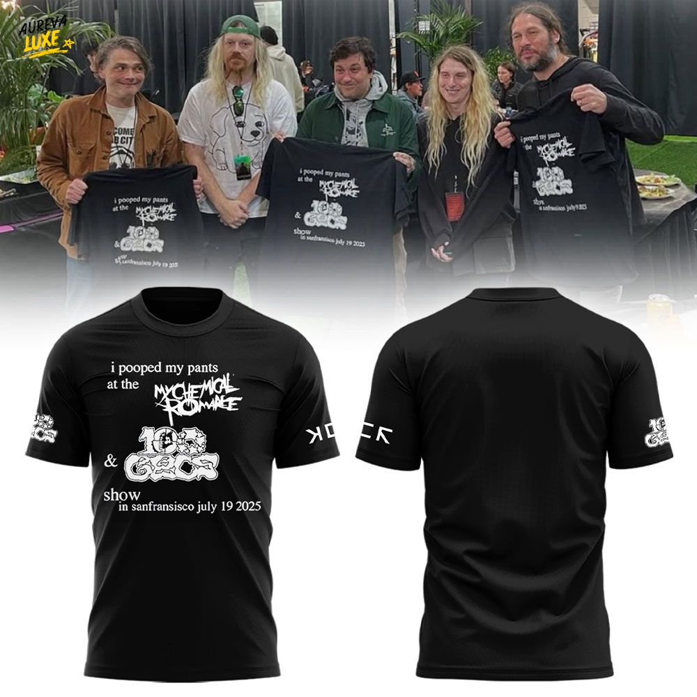 My Chemical Romance Tour 2025 Black Tee My Chemical Romance Tour 2025 Black Tee
