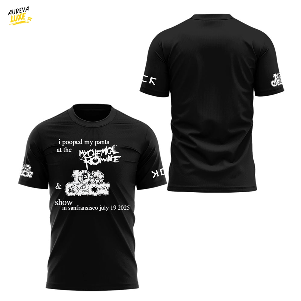 My Chemical Romance Tour 2025 Black Tee My Chemical Romance Tour 2025 Black Tee