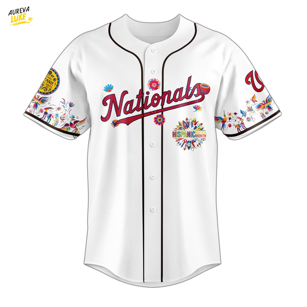 Nationals x Hispanic Heritage Specail Edition Jersey Nationals x Hispanic Heritage Specail Edition Jersey