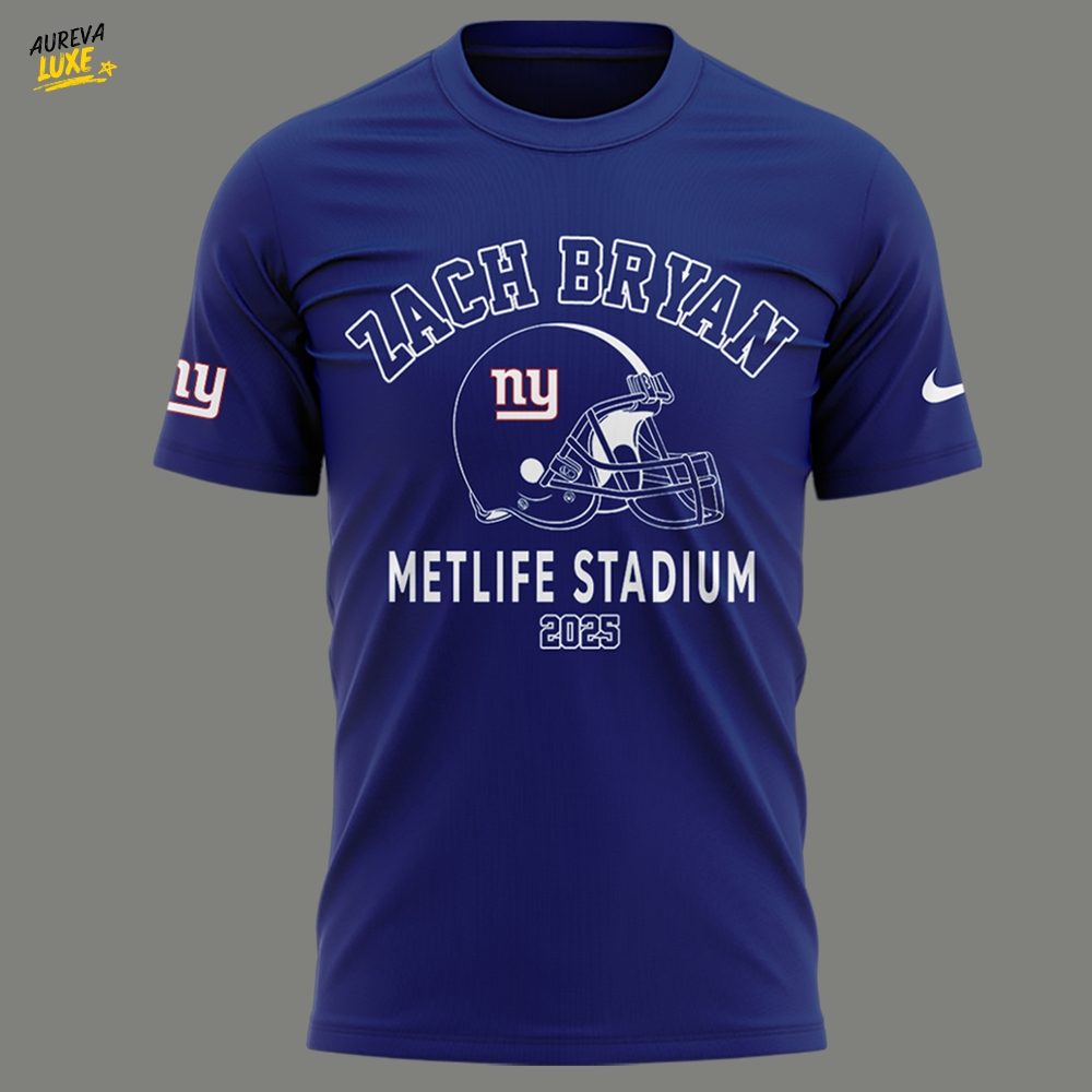 New York Giants x Zach Bryan Tour 2025 Shirt New York Giants x Zach Bryan Tour 2025 Shirt