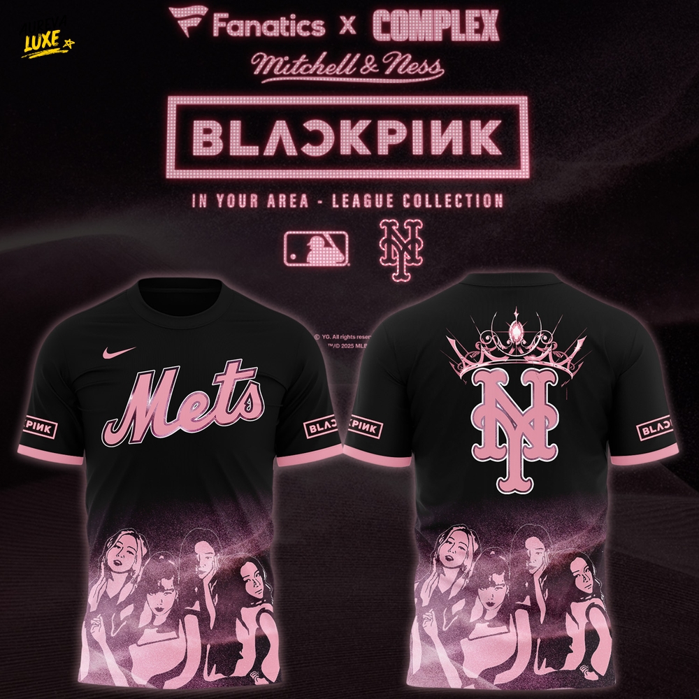 New York Mets x BlackPink Deadline World Tour 2025 Shirt New York Mets x BlackPink Deadline World Tour 2025 Shirt