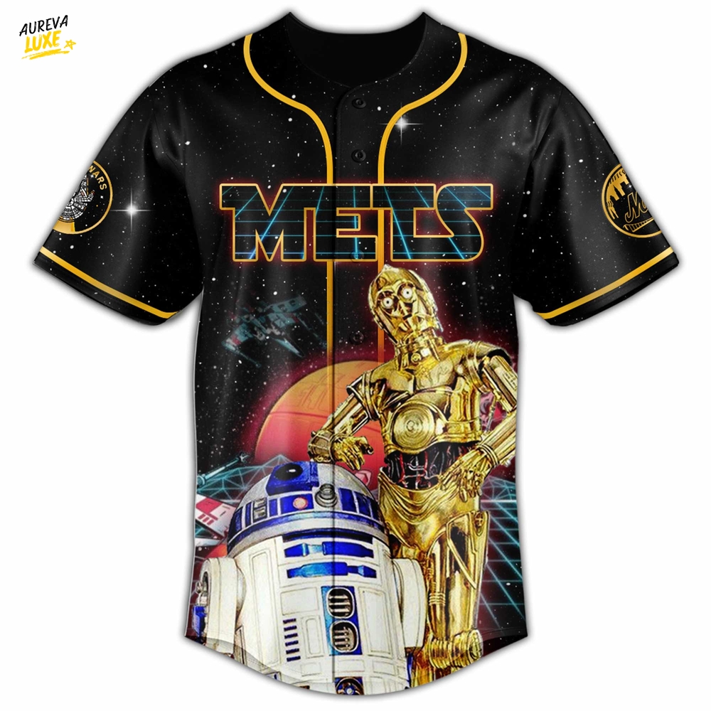 New York Mets x The Droids "STAR WARS" Special Edition Jersey New York Mets x The Droids "STAR WARS" Special Edition Jersey