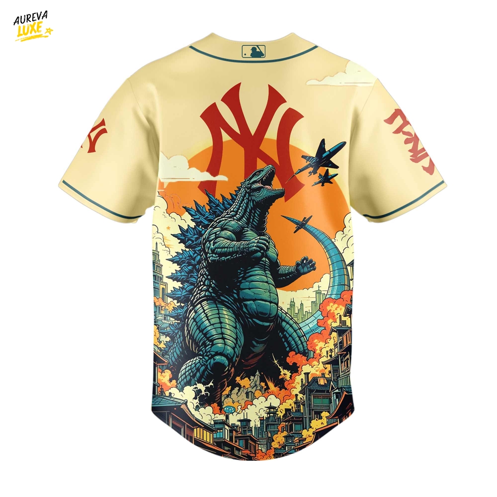 New York Yankees Special Godzilla Limited Edition Jersey New York Yankees Special Godzilla Limited Edition Jersey