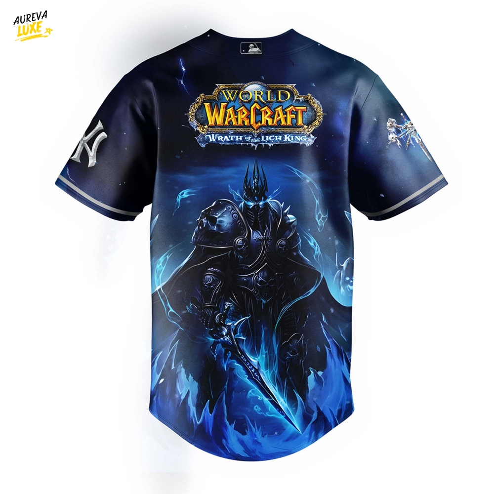 New York Yankees x Wrath of the Lich King Jersey New York Yankees x Wrath of the Lich King Jersey