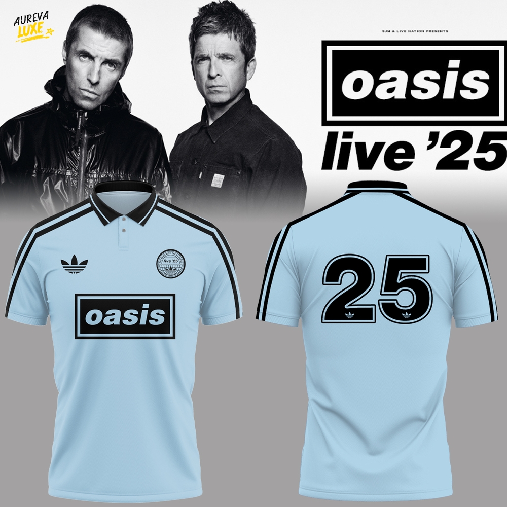 Oasis live '25 Limited Edition Polo Shirt Oasis live '25 Limited Edition Polo Shirt