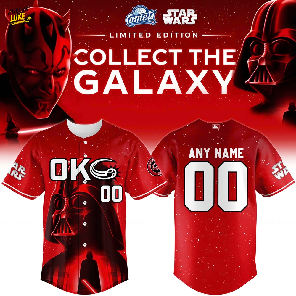 Oklahoma City Comets x Star Wars Baseball Jersey 2025 Oklahoma City Comets x Star Wars Baseball Jersey 2025