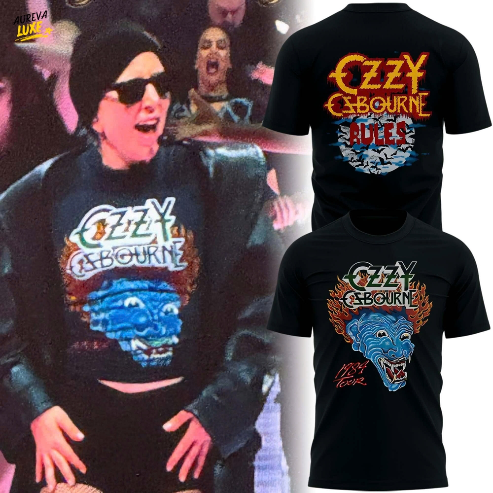Ozzy Osbourne Rules 1984 Tour Limited Edition Shirt Ozzy Osbourne Rules 1984 Tour Limited Edition Shirt
