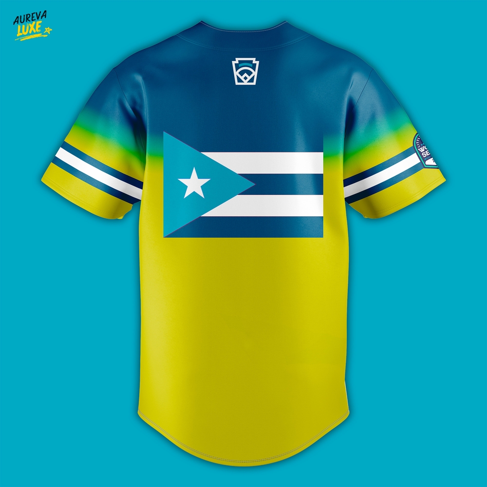 Puerto Rico 2025 Little League Baseball World Series Replica Jersey Puerto Rico 2025 Little League Baseball World Series Replica Jersey