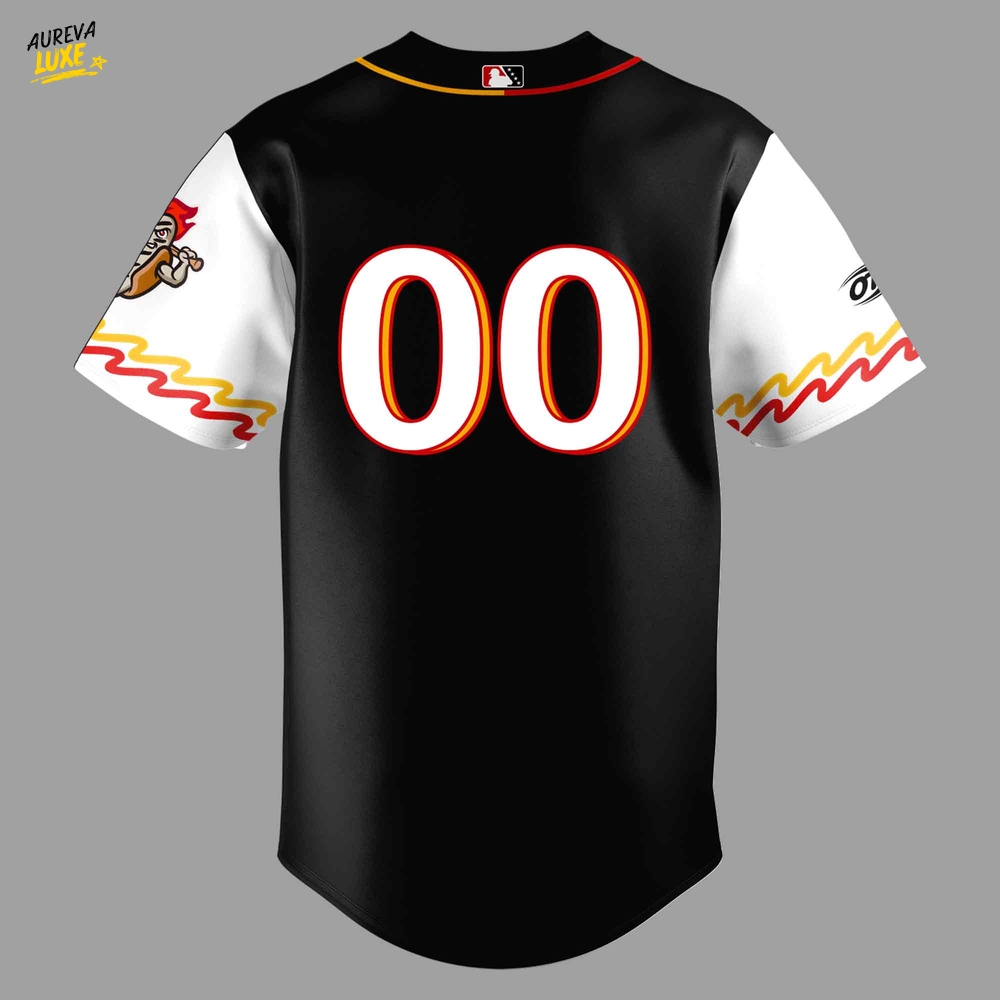 Rochester Red Wings x White Hots Limited Edition Baseball Jersey Rochester Red Wings x White Hots Limited Edition Baseball Jersey