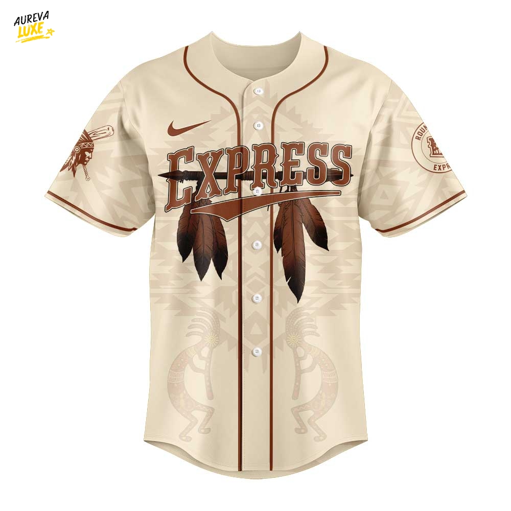 Round Rock Express Celebrating Native American Heritage Month Jersey 2025 Round Rock Express Celebrating Native American Heritage Month Jersey 2025