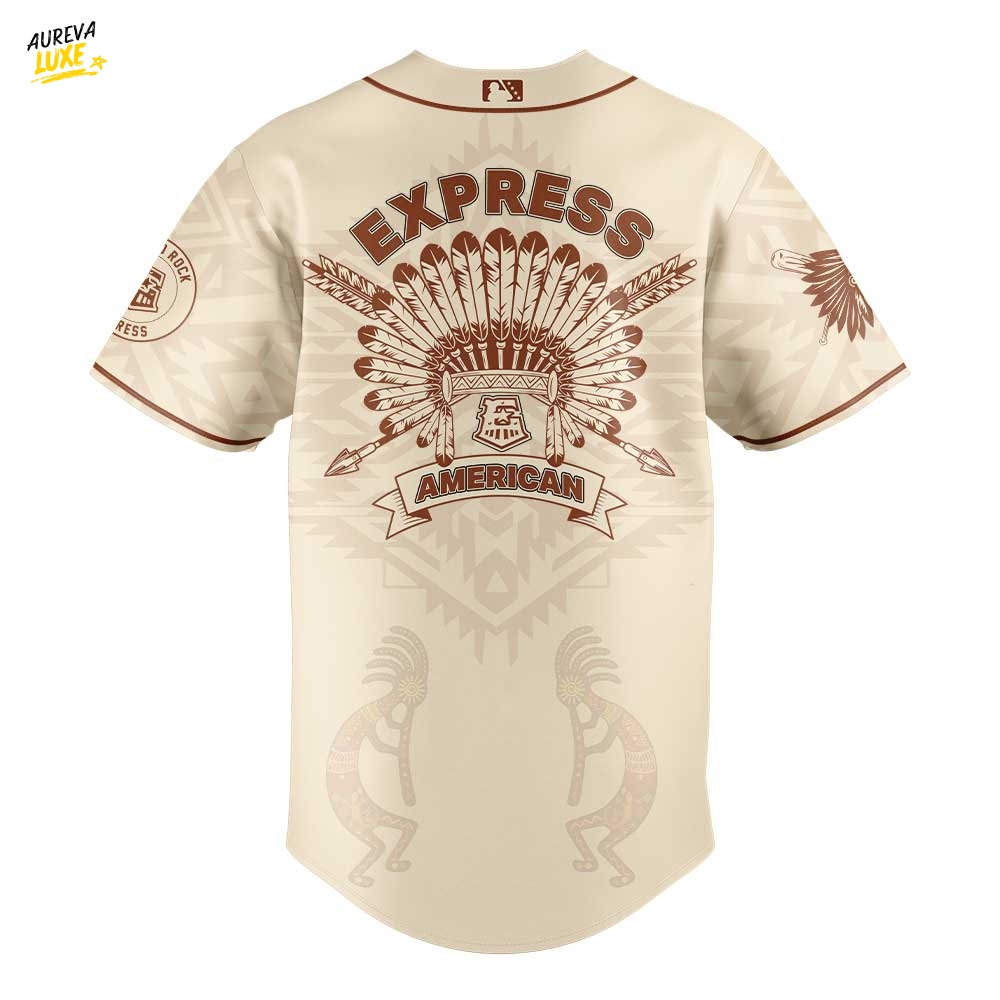 Round Rock Express Celebrating Native American Heritage Month Jersey 2025 Round Rock Express Celebrating Native American Heritage Month Jersey 2025