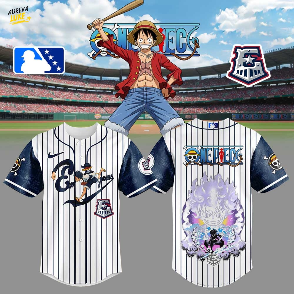 Round Rock Express Straw Hat Luffy Gear 5 Limited Jersey Round Rock Express Straw Hat Luffy Gear 5 Limited Jersey