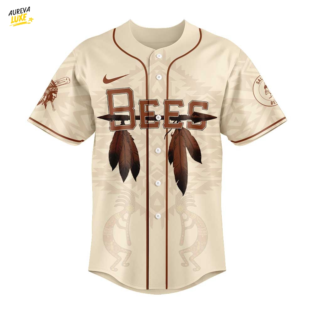 Salt Lake Bees Celebrating Native American Heritage Month Jersey 2025 Salt Lake Bees Celebrating Native American Heritage Month Jersey 2025