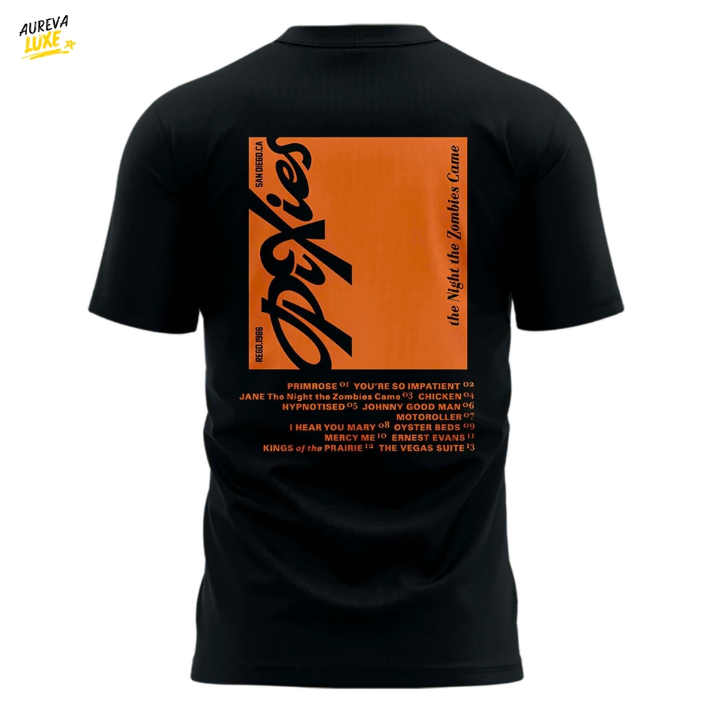 San Diego Padres x Pixies - The Night the Zombies Came T-Shirt San Diego Padres x Pixies - The Night the Zombies Came T-Shirt