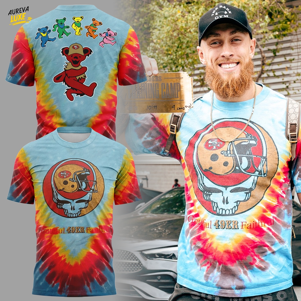 San Francisco 49ers x Grateful Dead Limited Edition 2025 Shirt San Francisco 49ers x Grateful Dead Limited Edition 2025 Shirt