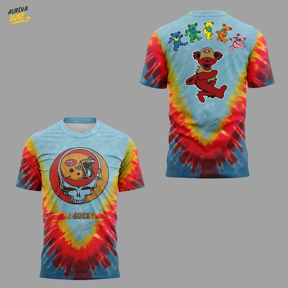 San Francisco 49ers x Grateful Dead Limited Edition 2025 Shirt San Francisco 49ers x Grateful Dead Limited Edition 2025 Shirt