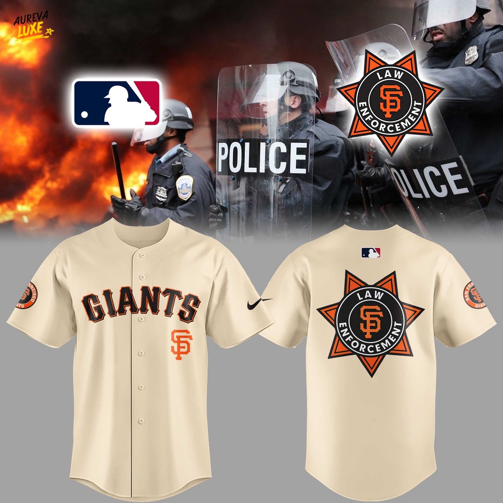 San Francisco Giants x Law Enforcement Appreciation Night Jersey San Francisco Giants x Law Enforcement Appreciation Night Jersey