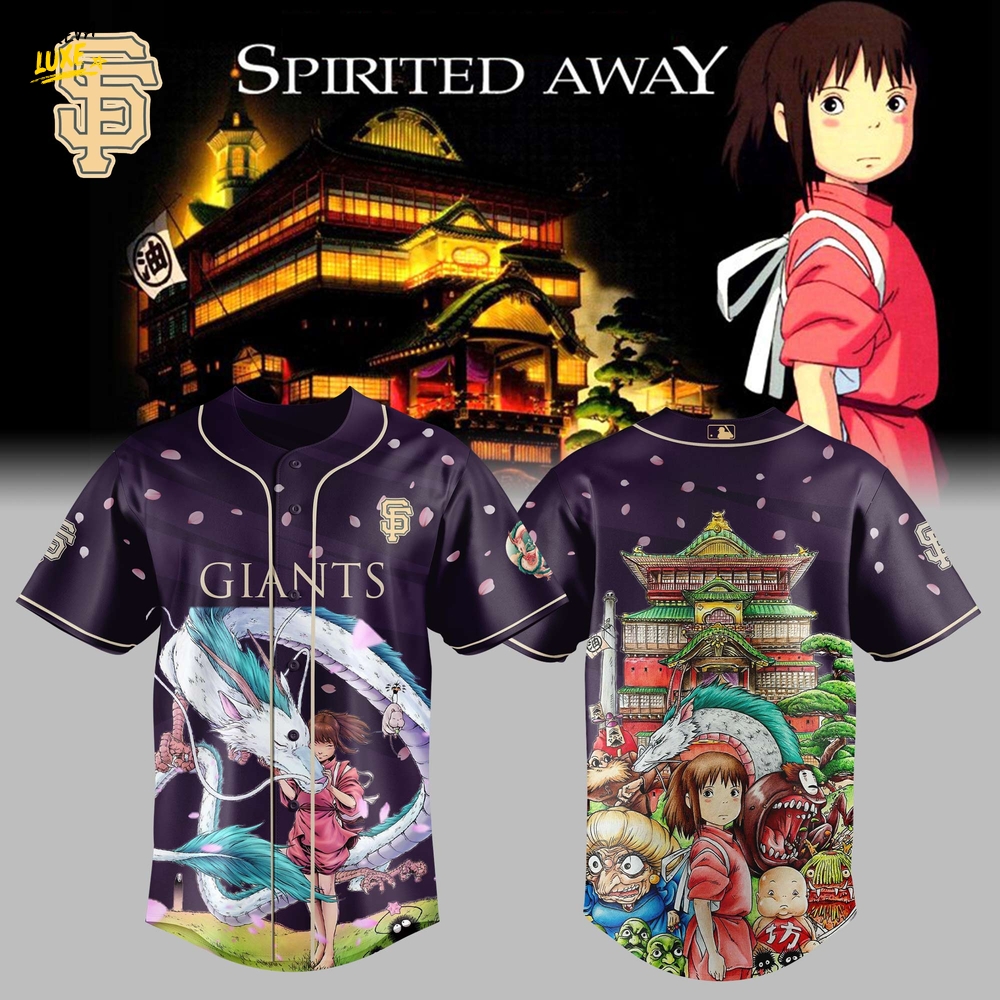 San Francisco Giants x Spirited Away Special Edition Jersey San Francisco Giants x Spirited Away Special Edition Jersey