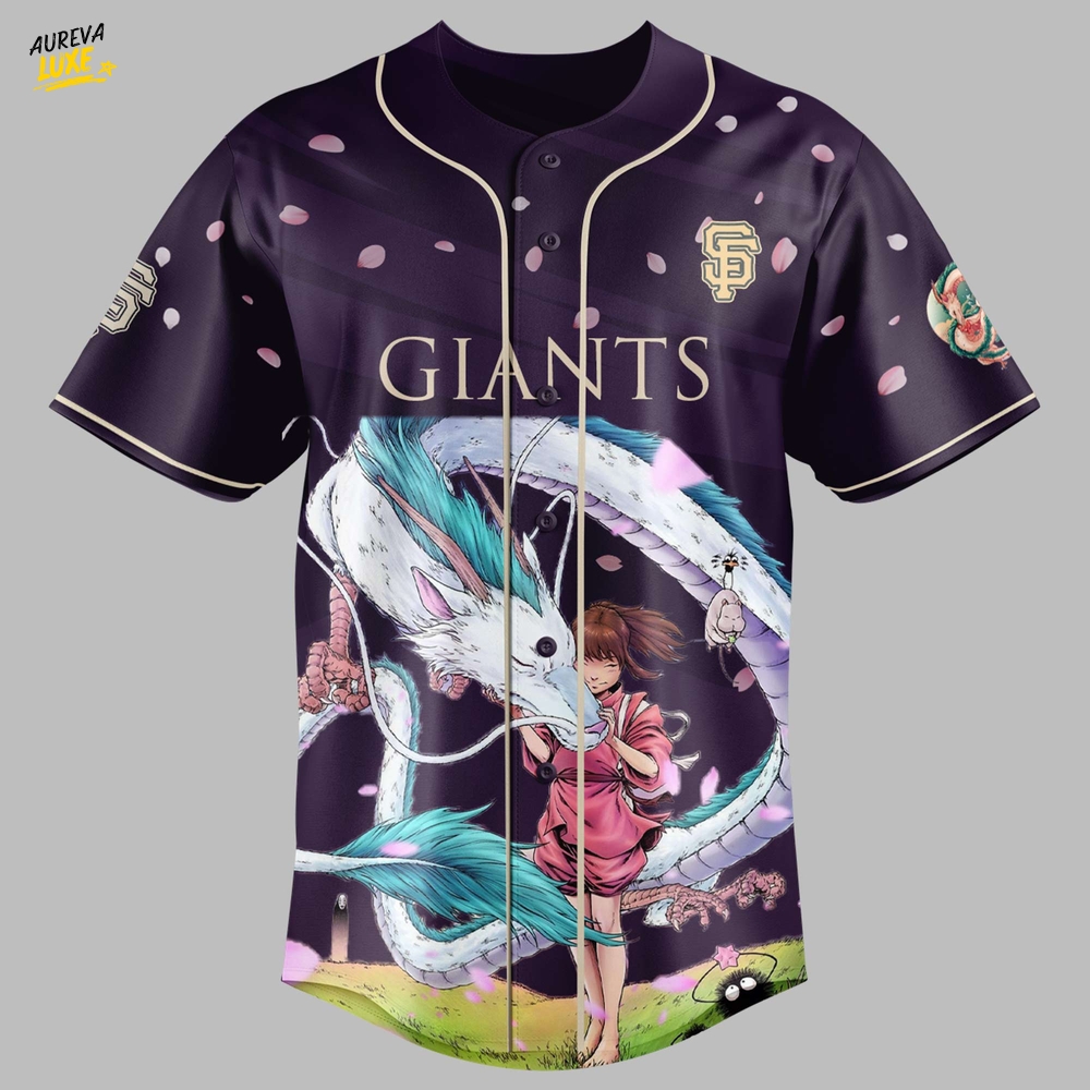 San Francisco Giants x Spirited Away Special Edition Jersey San Francisco Giants x Spirited Away Special Edition Jersey