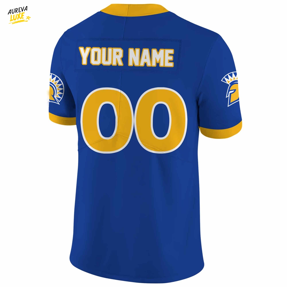 San Jose State Special New 2025 Uniform Football Jersey San Jose State Special New 2025 Uniform Football Jersey