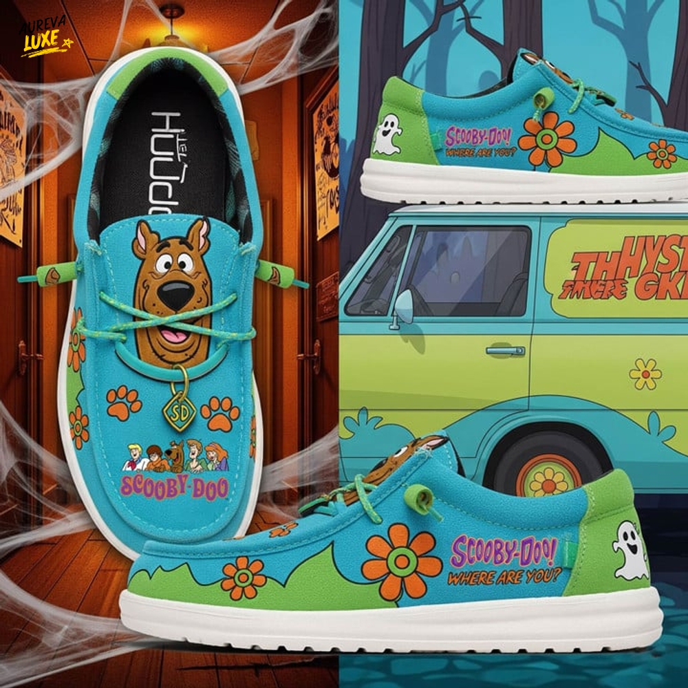 Scooby Doo "Where Are You?" Special Loafer Shoes Scooby Doo "Where Are You?" Special Loafer Shoes