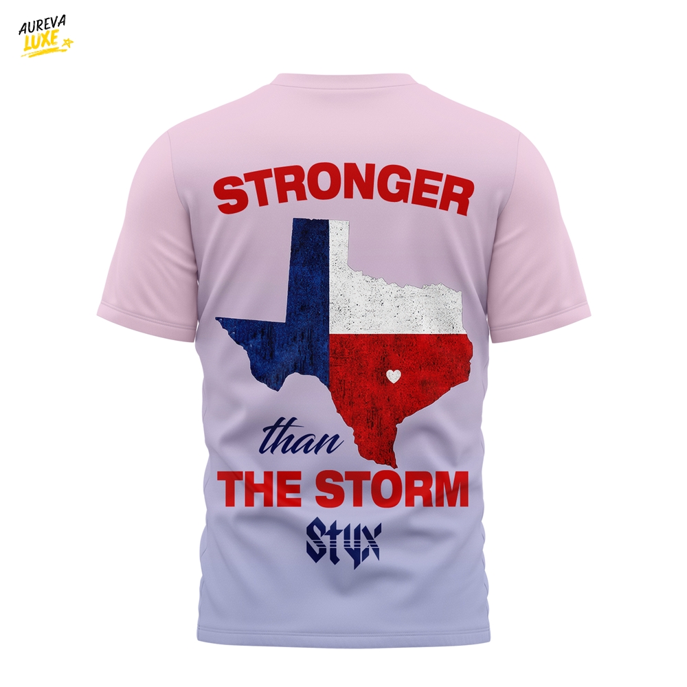 Styx Band "Texas Stronger than the Storm" Special Tee Styx Band "Texas Stronger than the Storm" Special Tee