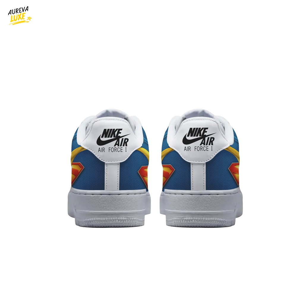 Superman Cosplay Limited Edition Air Force 1 Sneaker Superman Cosplay Limited Edition Air Force 1 Sneaker
