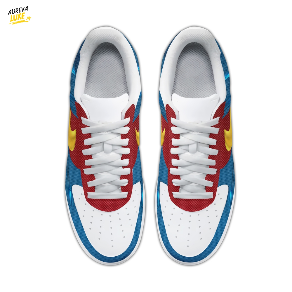 Superman Cosplay Limited Edition Air Force 1 Sneaker Superman Cosplay Limited Edition Air Force 1 Sneaker