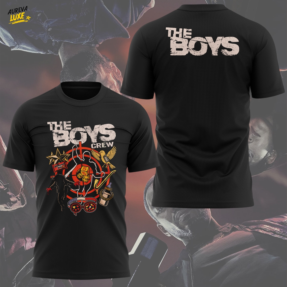 The Boys Crew Special Black Tee The Boys Crew Special Black Tee