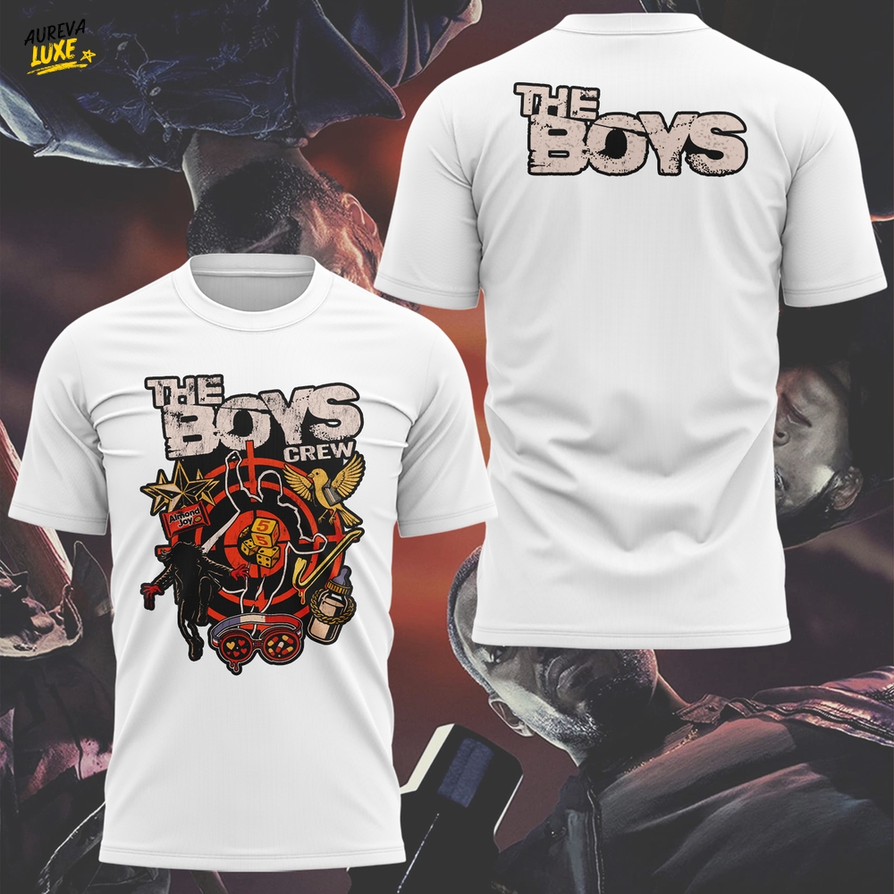 The Boys Crew Special White Tee The Boys Crew Special White Tee