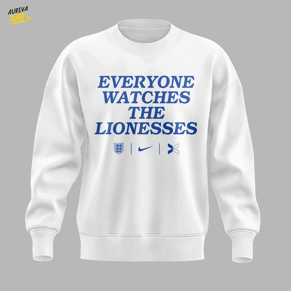 The Lionesses x Everyone Watches 2025 Limited Edition Sweatshirt The Lionesses x Everyone Watches 2025 Limited Edition Sweatshirt