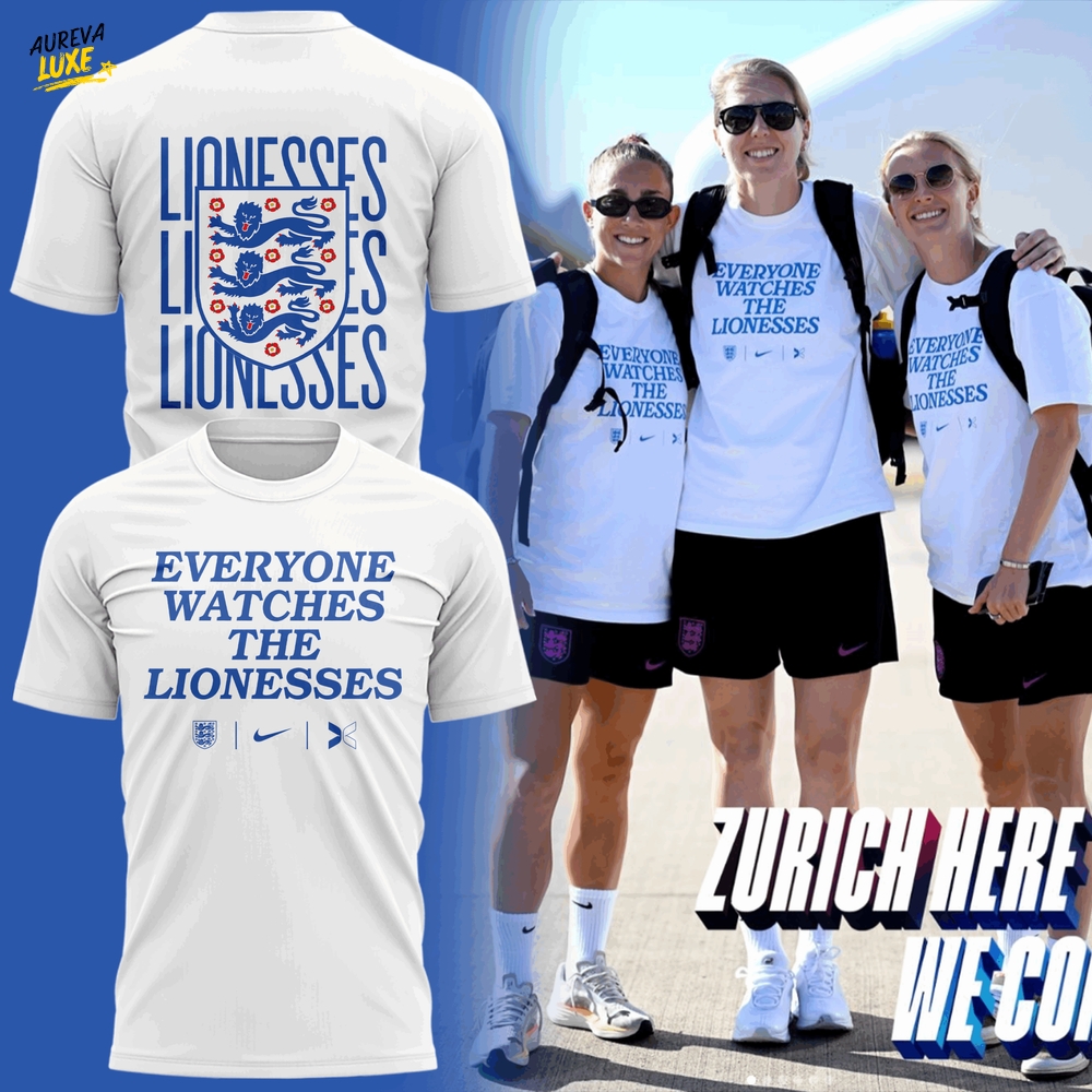 The Lionesses x Everyone Watches 2025 Limited Edition Tee The Lionesses x Everyone Watches 2025 Limited Edition Tee