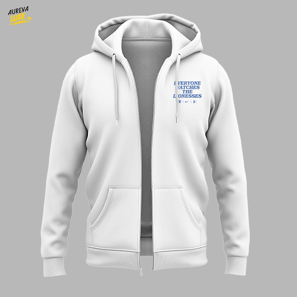 The Lionesses x Everyone Watches 2025 Limited Edition Zip Hoodie The Lionesses x Everyone Watches 2025 Limited Edition Zip Hoodie