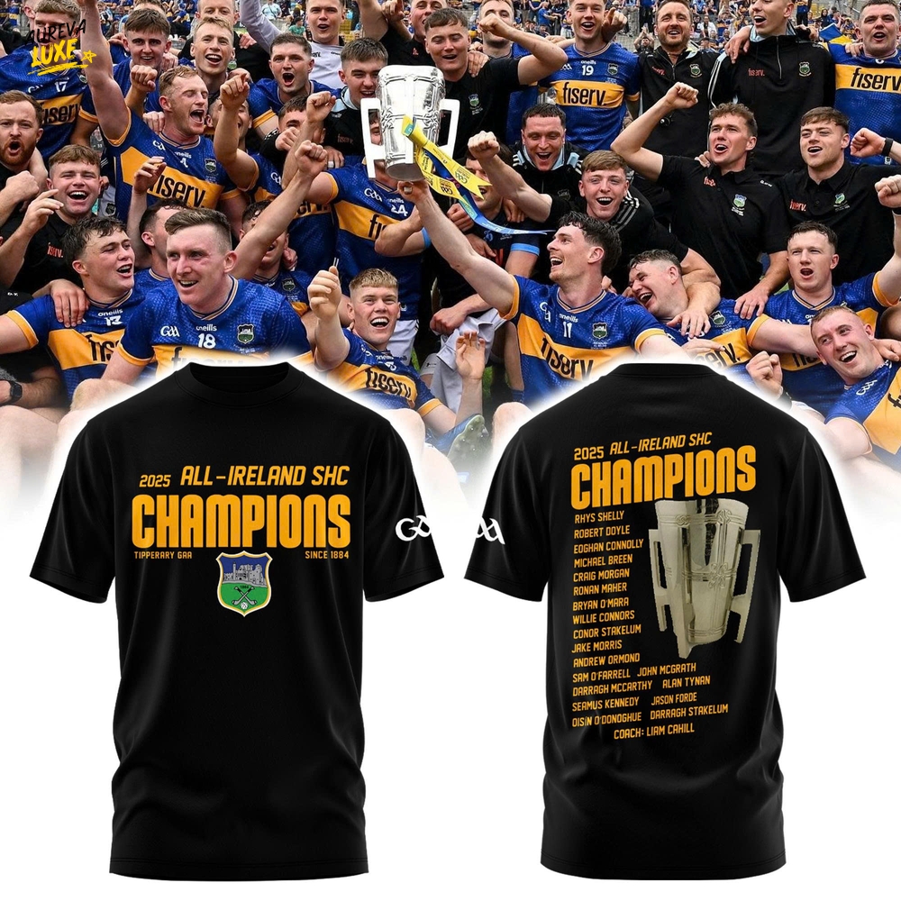 Tipperary GAA All-Ireland Champions 2025 Limited Edition Shirt Tipperary GAA All-Ireland Champions 2025 Limited Edition Shirt