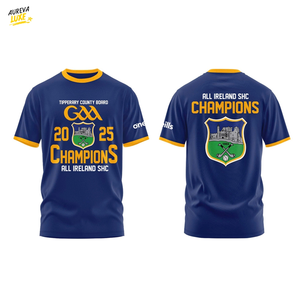 Tipperary GAA All-Ireland SHC Champions 2025 Shirt Tipperary GAA All-Ireland SHC Champions 2025 Shirt