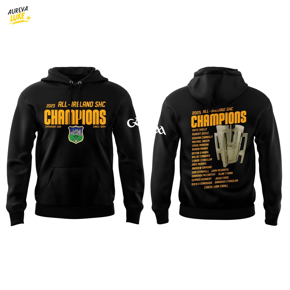 Tipperary GAA All-Ireland SHC Champions 2025 Special Hoodie Tipperary GAA All-Ireland SHC Champions 2025 Special Hoodie